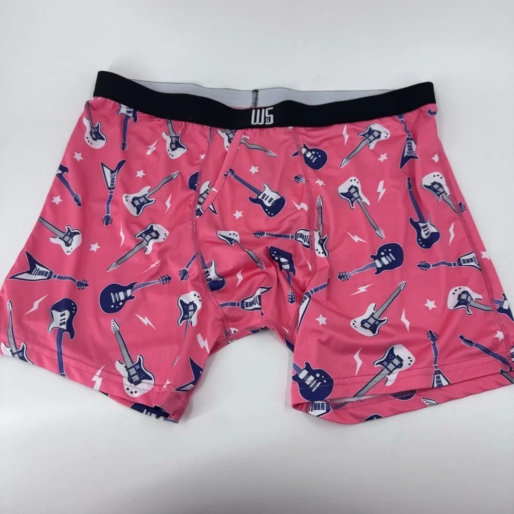 Warriors & Scholars Guitar Print‎ Boxer Briefs